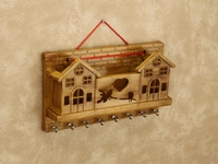 KS21 | Wooden Look Plastic Key Ring Holder